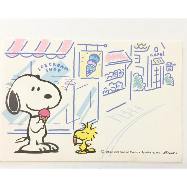Snoopy スヌーピー ポストカード ハガキの通販 By Hje S Shop スヌーピーならラクマ