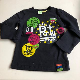 パーティーパーティー(PARTYPARTY)のparty party 100㎝ロンT(Tシャツ/カットソー)