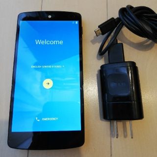 ネクサス7(NEXUS7)のnexus5 ホワイト(スマートフォン本体)