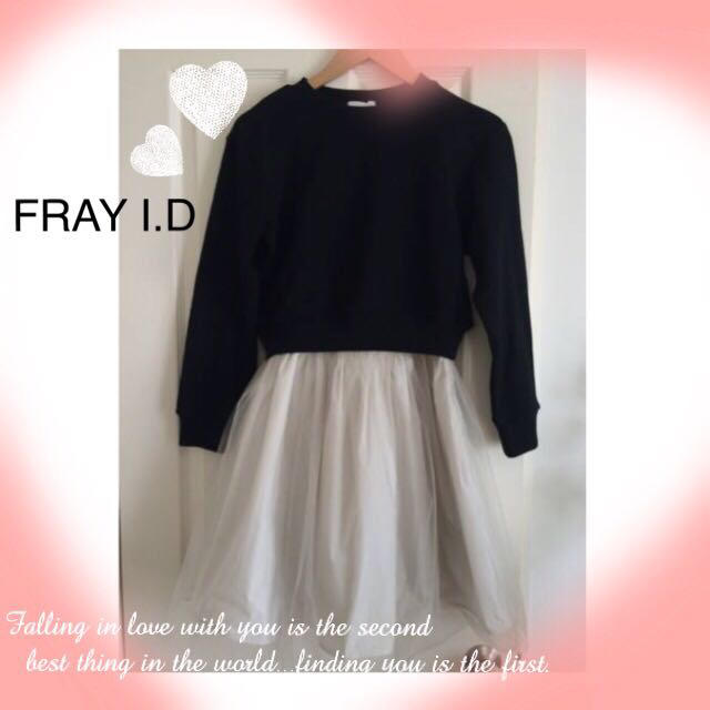 FRAY I.D(フレイアイディー)のFRAY I.D ワンピース♡ レディースのワンピース(ミニワンピース)の商品写真