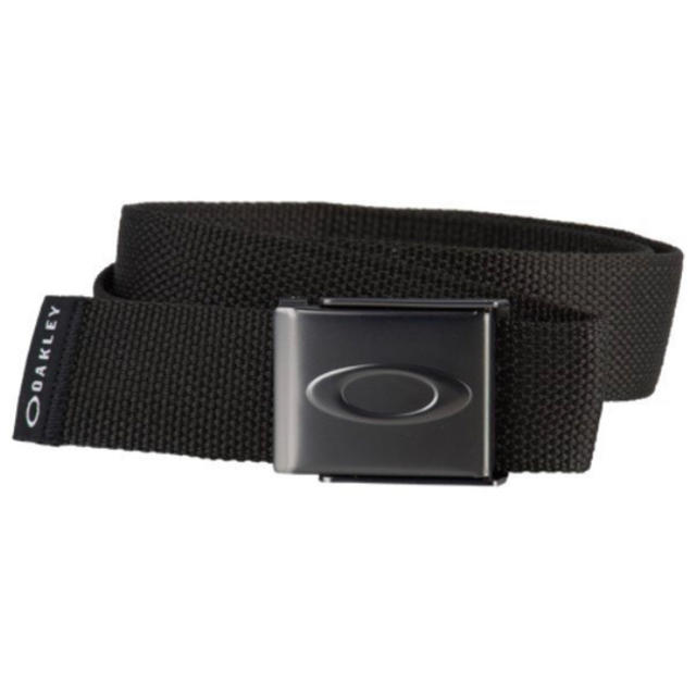 Oakley(オークリー)の新品 オークリー・ベルト OAKLEY ELLIPSE WEB BELTブラック メンズのファッション小物(ベルト)の商品写真