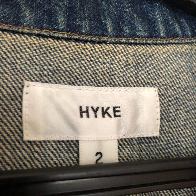 HYKE(ハイク)の【ピノコ様専用】hyke ハイク デニムジャケット Gジャン type2 2 m レディースのジャケット/アウター(Gジャン/デニムジャケット)の商品写真