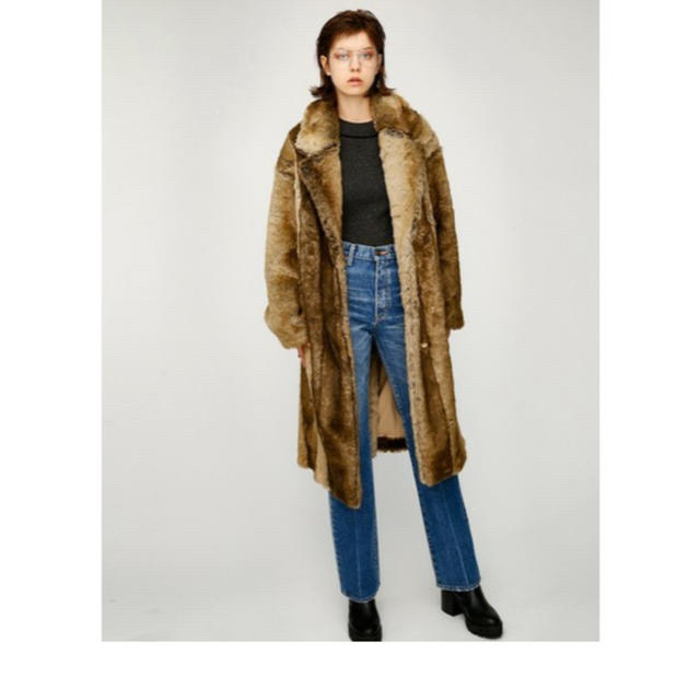 FAUX FUR MARGOT COATレディース