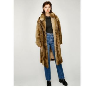 マウジー(moussy)のFAUX FUR MARGOT COAT(毛皮/ファーコート)