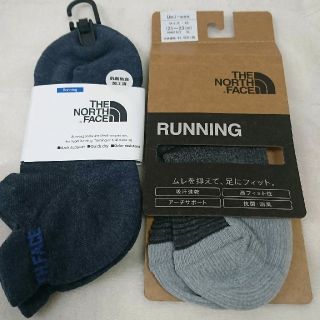 ザノースフェイス(THE NORTH FACE)の新品  ノースフェイス  靴下 二足(ソックス)