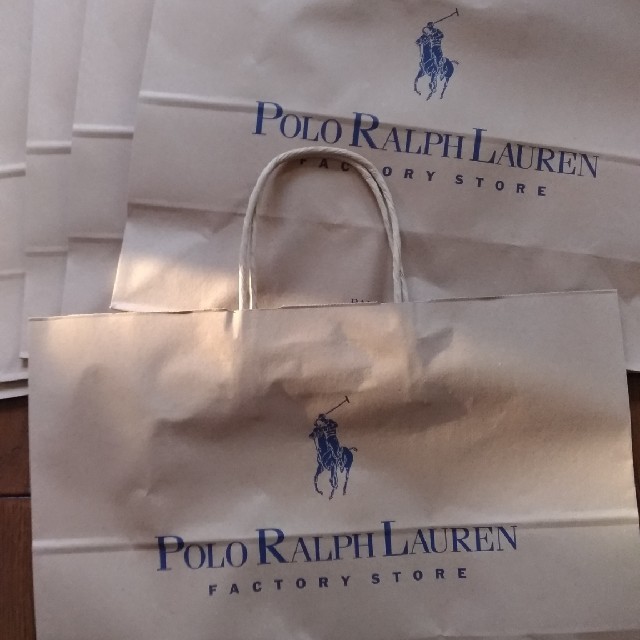 POLO RALPH LAUREN(ポロラルフローレン)のラルフローレン　紙袋 レディースのバッグ(ショップ袋)の商品写真
