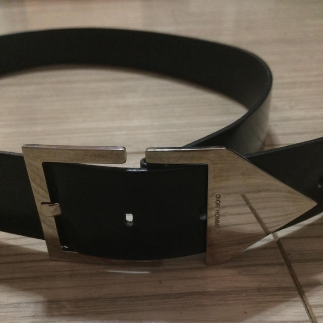 Dior homme design buckle belt