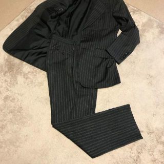 グッチ(Gucci)のイタリア製トムフォード期　GUCCI　グッチ　シングル グレーストライプスーツ (セットアップ)