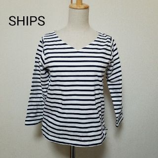 シップス(SHIPS)のSHIPS ボーダーカットソー(カットソー(長袖/七分))