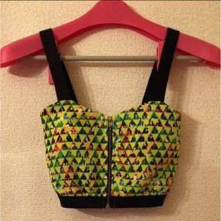 アナップ(ANAP)のANAP neon bustier(ベアトップ/チューブトップ)