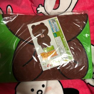 LINE FRIENDS ラインフレンズ★バスタオル★BROWN ブラウン(タオル)