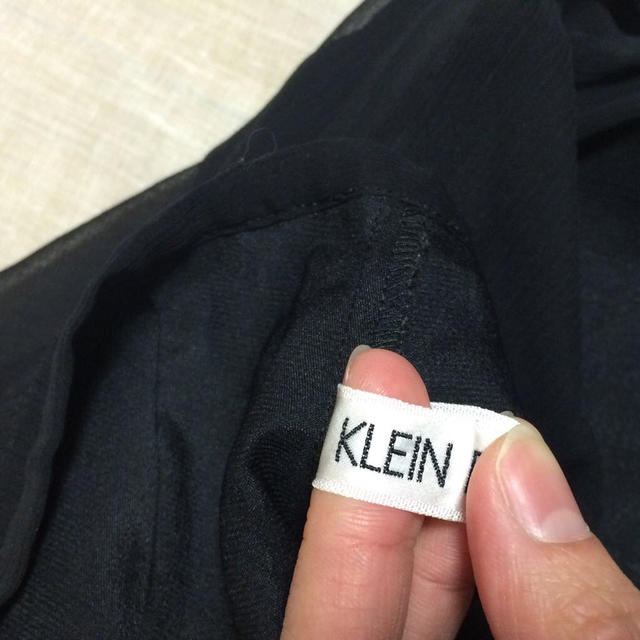 MICHEL KLEIN(ミッシェルクラン)のKLEIN D'OEILシフォンスカート レディースのスカート(ひざ丈スカート)の商品写真