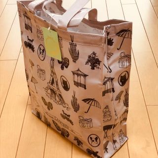 ラデュレ(LADUREE)のラデュレ ショッピングバッグ（トートバッグ） Lサイズ 新品未使用(トートバッグ)