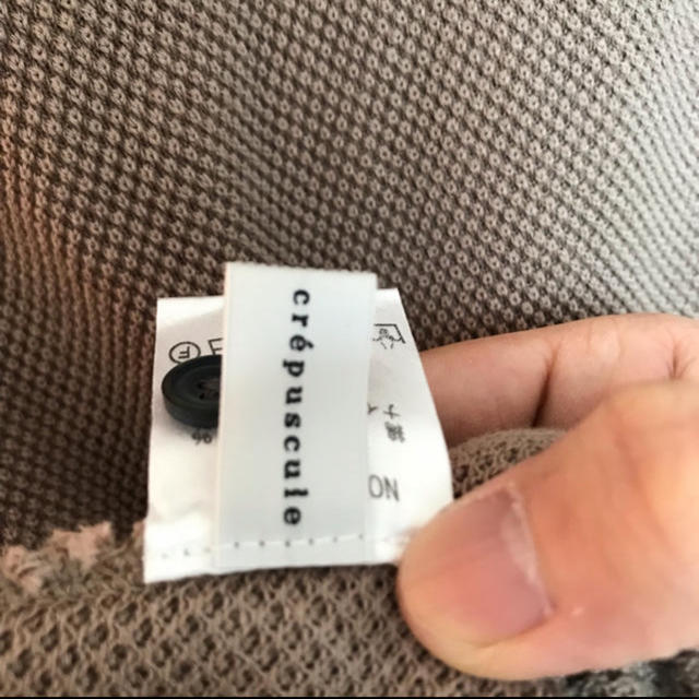 COMOLI(コモリ)の18ss Crepuscule クレプスキュール  鹿の子 ニット ポロシャツ メンズのトップス(ニット/セーター)の商品写真