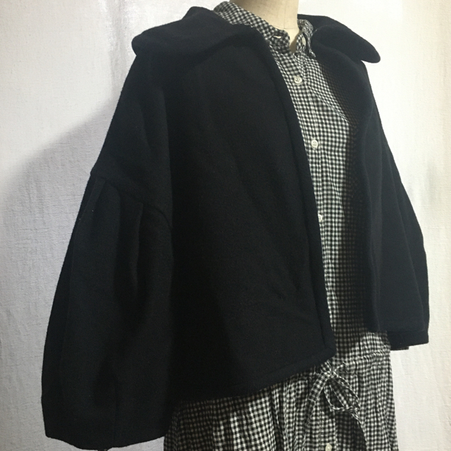 Dot and Strips ショートコート