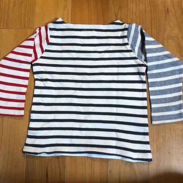 MARKEY'S(マーキーズ)のMARKEY’S ボーダーシャツ キッズ/ベビー/マタニティのキッズ服男の子用(90cm~)(Tシャツ/カットソー)の商品写真