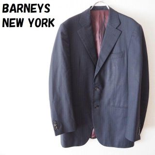 バーニーズニューヨーク(BARNEYS NEW YORK)の【人気】バーニーズニューヨーク テーラードウールジャケット ピンストライプ(テーラードジャケット)