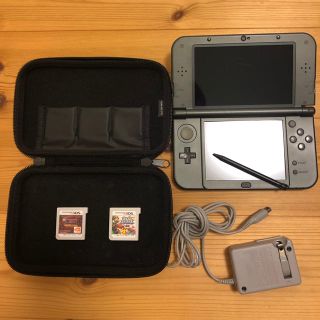 ニンテンドー3DS(ニンテンドー3DS)のニンテンドー3DSLL本体＋ソフト＋専用ケース(携帯用ゲーム機本体)