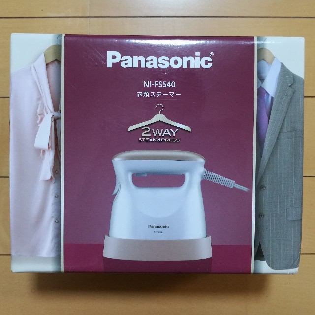 Panasonic - パナソニック 衣類スチーマー NI-FS540 ピンクゴールド調 ...