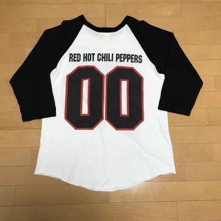 Red Hot Chili Peppers ビンテージTシャツ レッチリ 販売最安 レッドホットチリペッパーズ ベースボールシャツ vintage Tシャツ/カットソー(半袖/袖なし)