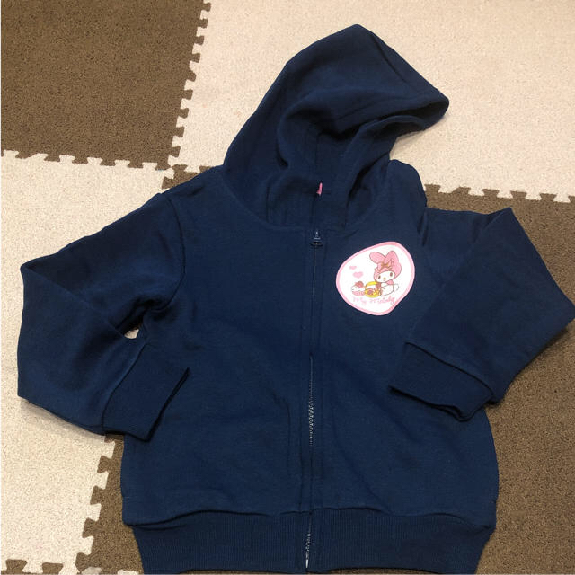 マイメロディ(マイメロディ)のマイメロ パーカー 110 キッズ/ベビー/マタニティのキッズ服女の子用(90cm~)(ジャケット/上着)の商品写真