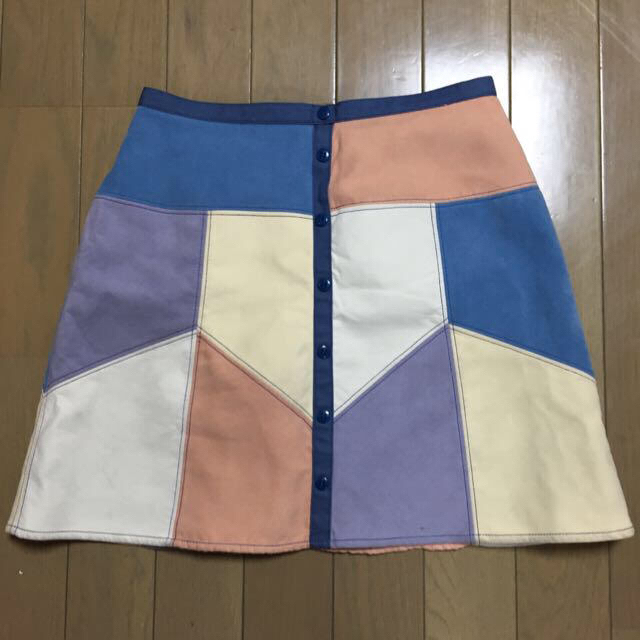 Lily Brown ♡ カラーパネル 台形 スカート | kserietv.com