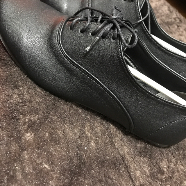 黒ブーティー 23センチ 新品未使用 レディースの靴/シューズ(ハイヒール/パンプス)の商品写真
