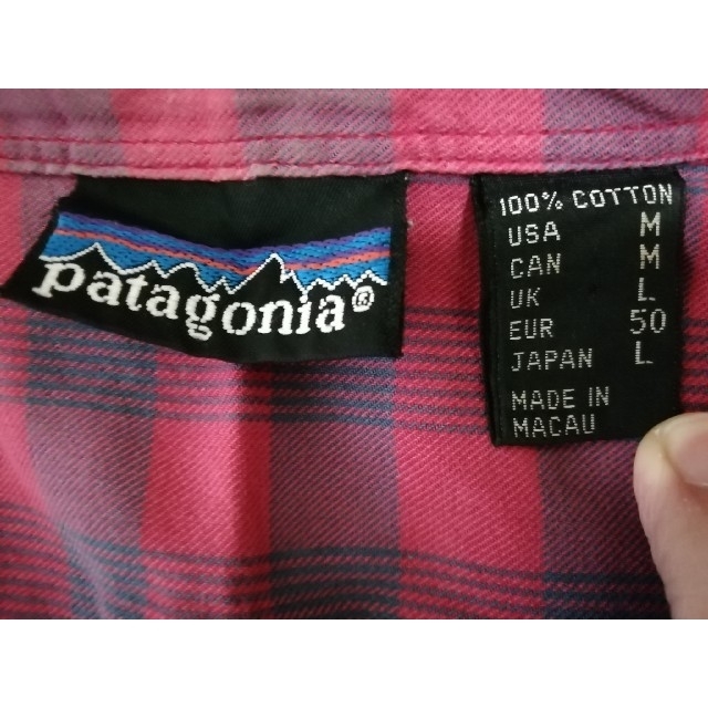 patagonia(パタゴニア)のpatagonia パタゴニア 長袖チェックシャツ サイズL メンズのトップス(シャツ)の商品写真