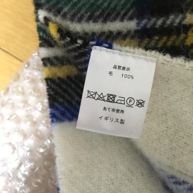 TWEEDMILL(ツイードミル)のバラ様専用 TWEEDMILL マフラー ホワイト系チェック レディースのファッション小物(マフラー/ショール)の商品写真