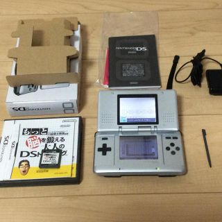 ニンテンドーDS(ニンテンドーDS)のnintendo DS(初代) 脳トレセット(携帯用ゲーム機本体)