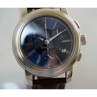 ティファニー(Tiffany & Co.)の専用2 ティファニー マーク クロノ ブルー メンズ(腕時計)