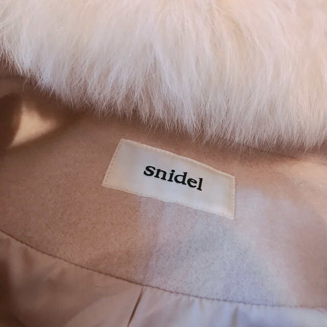 SNIDEL(スナイデル)のゆう様専用❤︎snidel♡レディライクファーモッズコート♡新品同様♡ レディースのジャケット/アウター(モッズコート)の商品写真