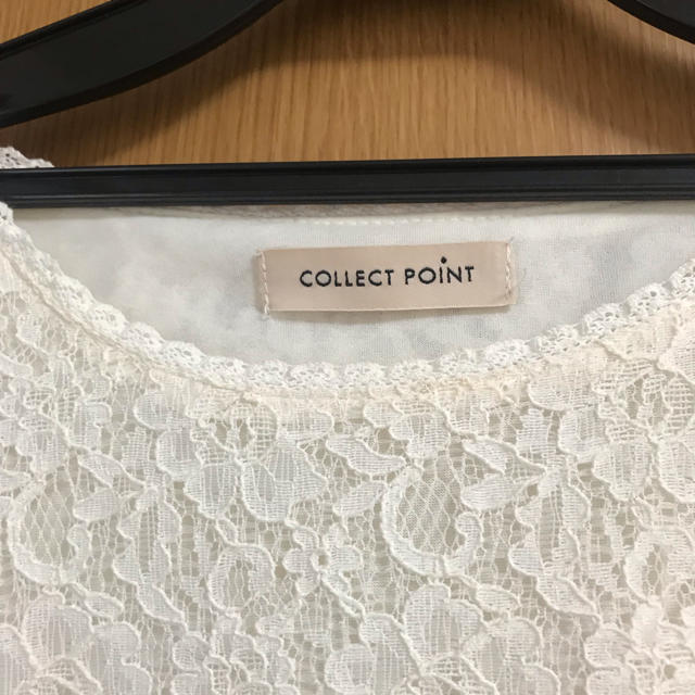 collect point(コレクトポイント)のcollect point レースTシャツ レディースのトップス(Tシャツ(半袖/袖なし))の商品写真