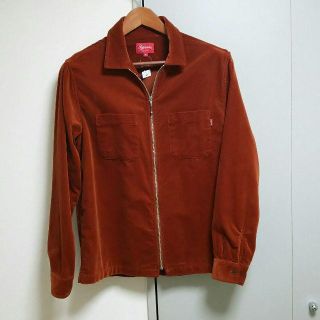 シュプリーム(Supreme)のsupreme Velvet Zip Up Shirt(シャツ)