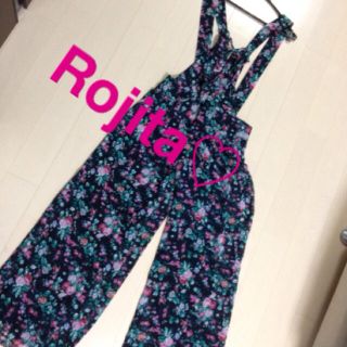 ロジータ(ROJITA)の定価9345円♡花柄ロンパース♡新品♡(オールインワン)