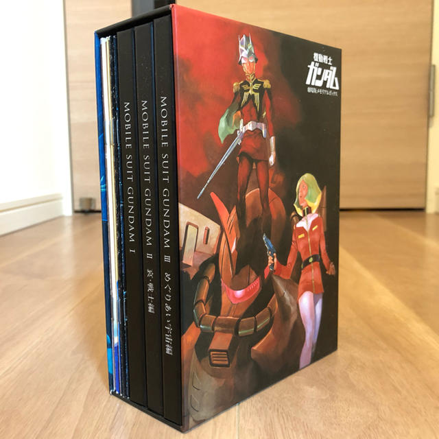 BANDAI(バンダイ)の【中古】機動戦士ガンダム 劇場版 メモリアルDVD-BOX［限定版］ エンタメ/ホビーのDVD/ブルーレイ(アニメ)の商品写真