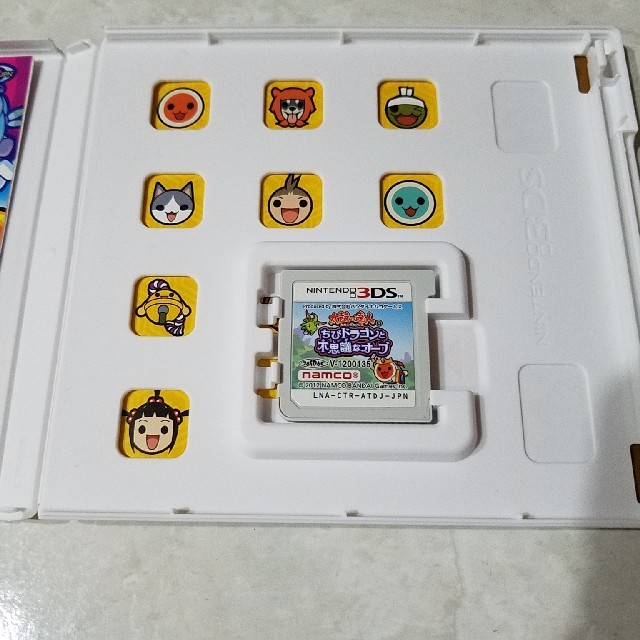 ニンテンドー3DS(ニンテンドー3DS)の太鼓の達人　ちびドラゴンと不思議なオーブ エンタメ/ホビーのゲームソフト/ゲーム機本体(家庭用ゲームソフト)の商品写真