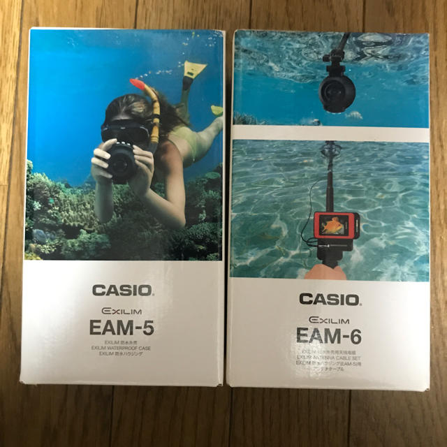 新品カシオ アクションカメラ用EAM-5,6セット