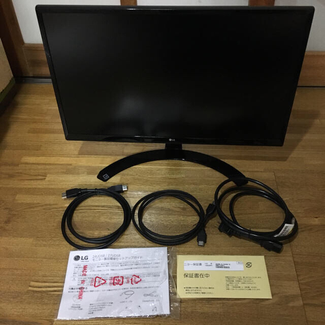 【最終値下げ】LG 24UD58 4K モニター 23.8インチ