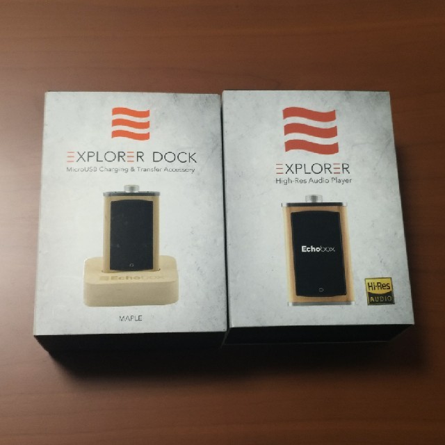 【値下げしました】Echobox EXPLORER メープルモデル Dock付き