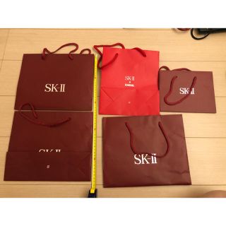 エスケーツー(SK-II)のsk2  KARAN クリスマスコフレ ショッパー   SK2　 5枚(ショップ袋)