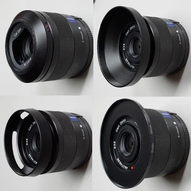 SONY(ソニー)のSONY Sonnar T* FE 35mm F2.8 ZA 実用美品 フード スマホ/家電/カメラのカメラ(レンズ(単焦点))の商品写真