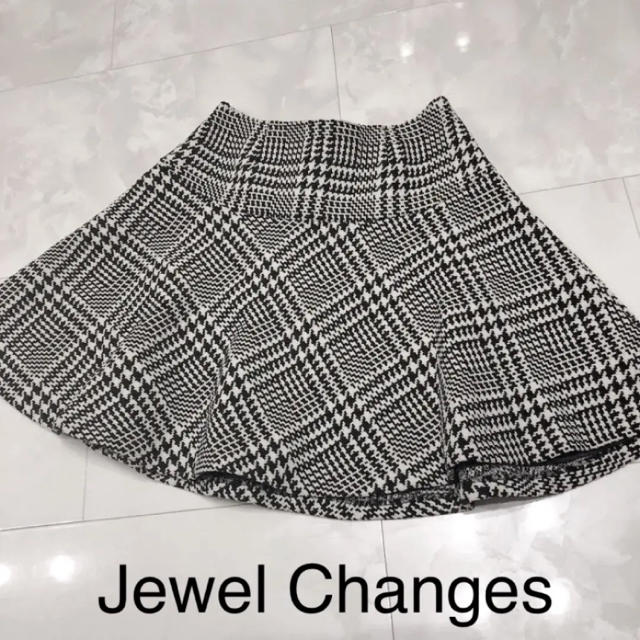 Jewel Changes(ジュエルチェンジズ)のジュエルチェンジズ   千鳥格子の可愛いスカート❤︎ レディースのスカート(ミニスカート)の商品写真