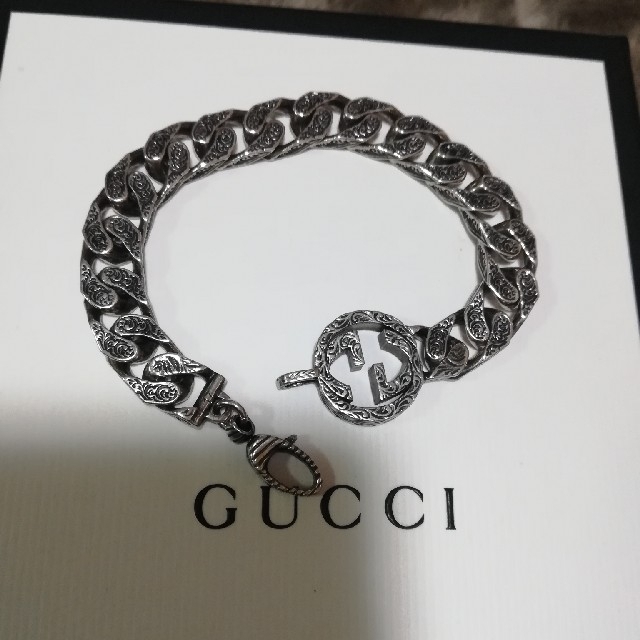 Gucci(グッチ)の2018年 新作 GUCCI　インターロッキングg　ブレスレット メンズのアクセサリー(ブレスレット)の商品写真