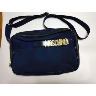 モスキーノ(MOSCHINO)のモスキーノ ショルダーバッグ 紺(ショルダーバッグ)