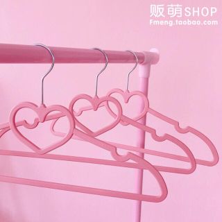 ゆめかわいいハンガー ハート リボン to alice 好きな方に の通販 by