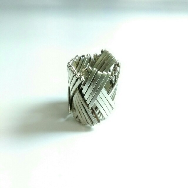 fh様専用　21号 純銀 シルバーリング レディースのアクセサリー(リング(指輪))の商品写真