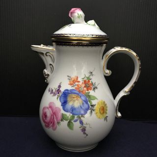 マイセン(MEISSEN)の★トトロ様【マイセン】A-カンテ  フラワーブーケ／ デミタスコーヒーポット(食器)