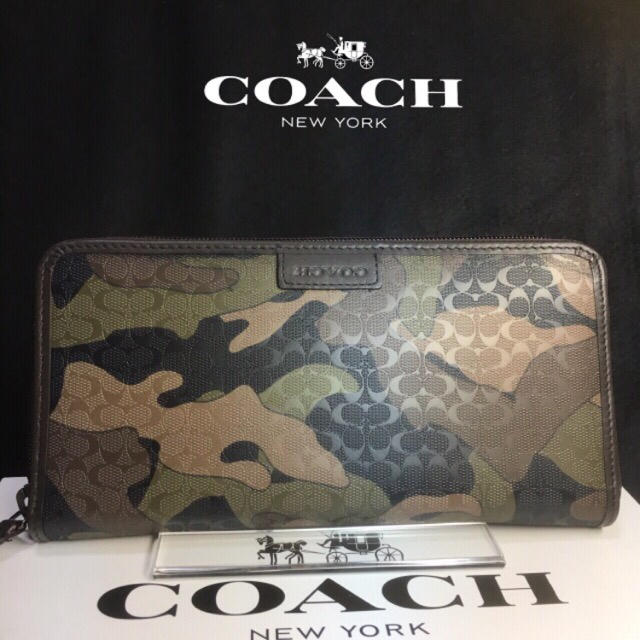 COACH(コーチ)の最短即日発送！新品コーチ長財布  贈り物には無料ラッピングも！ メンズのファッション小物(長財布)の商品写真