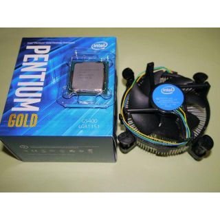 インテルLGA1151 cofee lake-s Pentium G5400(PCパーツ)